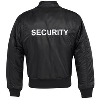 Blouson de sécurité bleu personnalisable pour homme Vêtements de service tactiques avec patchs brodés et fermeture à glissière
