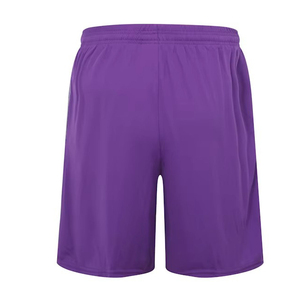 Short de football léger pour hommes séchage rapide teint uni bouton décontracté Logo réversible short d'entraînement d'équipe respirant vente - Product Image 5