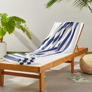 Meilleures ventes, serviettes de bain jacquard de luxe pour hôtel, fourniture directe en usine, serviettes de bain de piscine de haute qualité pour hôtel et usage domestique - Product Image 6