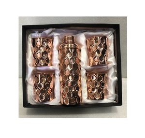 ขวดทำจากทองแดงทำมือคุณภาพระดับพรีเมี่ยมสำหรับใช้เล่นโยคะ - Product Image 3