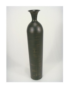 แจกันดีไซน์ลายโบราณทำจากทองเหลืองสำหรับแจกันตกแต่งพื้นในบ้าน - Product Image 6