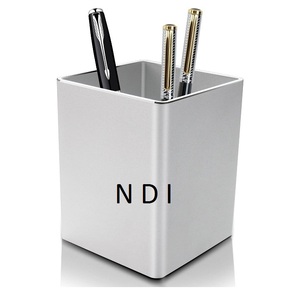 Émail Finition Stylo Porte Crayon Design Moderne Bureau Bureau Table Décor Stylo De Stockage Titulaire En Métal Porte-Stylo Cas - Product Image 4