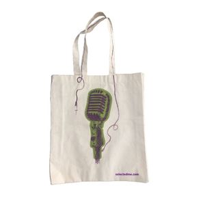 Sac en coton recyclé écologique à la mode élégant réutilisable 100% sacs fourre-tout en toile de coton pur à vendre - Product Image 3