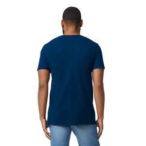 Camiseta de algodón de alta calidad para hombre para verano, Camiseta básica informal con cuello redondo, técnica lavada, ropa clásica para hombre - Product Image 4