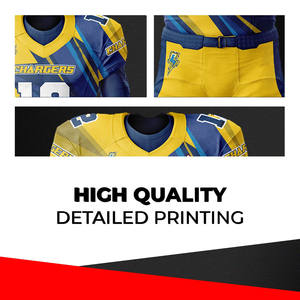 Meilleur uniforme de football américain confortable nouveau style pour l'entraînement/uniforme de football américain de haute qualité 2025 - Product Image 3