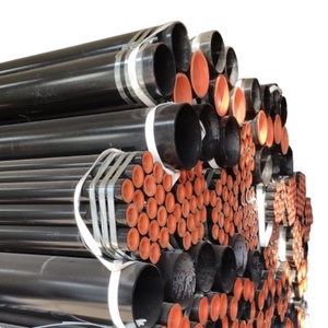Tuyau en acier sans soudure Baolai ASTM A106/A53 <span class=keywords><strong>GR</strong></span> B avec revêtement noir pour le transport de pétrole et de gaz, tuyau de structure certifié API, plusieurs SCH40 - Product Image 5