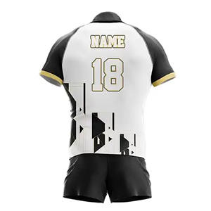 Uniforme de rugby de ajuste personalizado, tela de secado rápido Premium, diseño transpirable, costuras reforzadas, comodidad atlética ligera, profesional - Product Image 2