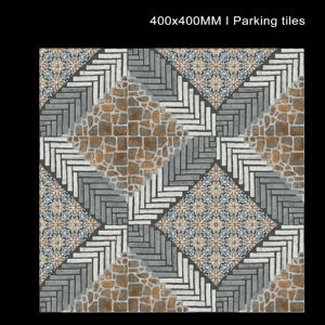 Carreaux de sol en porcelaine robustes pour extérieur 400x400 mm, finition mate, usage intensif, pour applications de stationnement - Product Image 1