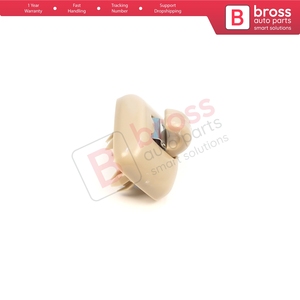BDP1657 1 Pieza Soporte para Parasol con Gancho y Clips Color Beige para A1 A3 A4 B7 B8 B9 A5 A6 C6 Q2 Q3 Q5 TT Exeo - Product Image 3