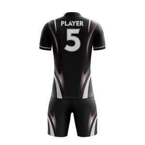 Conjunto de Uniforme de Fútbol de Invierno con Diseño Más Reciente de 2026, Nuevo, Personalizado con Nombre de Equipo, Uniformes de Fútbol Unisex 100% Poliéster - Product Image 3