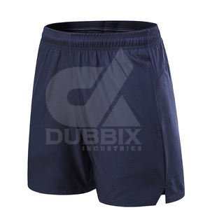 Shorts de plage décontractés pour hommes, séchage rapide, couleur unie, légers, anti-froissement, taille élastique, mi-hauteur, shorts de basket-ball - Product Image 4