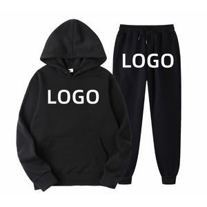 Sudadera con Capucha Unisex de Talla Grande Personalizada para Invierno, Estilo Hip Hop, con Logotipo Bordado de Alta Calidad, Oversize, 100% Algodón - Product Image 2