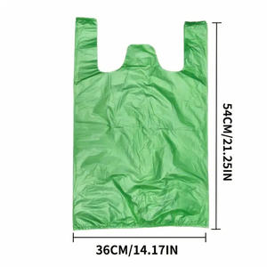 กระเป๋าช้อปปิ้งพลาสติก PE ถุงผ้าช้อปปิ้งวัสดุรีไซเคิลสำหรับการจัดการพื้นผิวการพิมพ์กราเวียร์ - Product Image 5