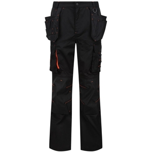 Pantalones Cargo de Trabajo Personalizados para Hombre, Duraderos, con Estampado en Relieve por Transferencia de Calor, Multibolsillos, Rectos, Transpirables, de Algodón y Poliéster - Product Image 2