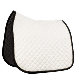 Tapis de selle pour cheval style classique, respirant, en velours de coton doux, qualité durable, confortable, distribution de la pression, long - Product Image 4