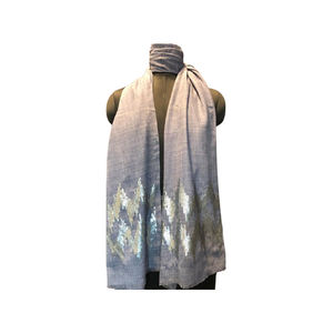 Estola de trabajo de lana con lentejuelas de nuevo diseño de última colección disponible a un precio razonable - Product Image 4