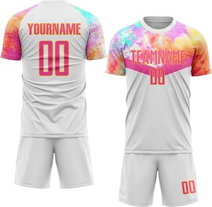 Camiseta de fútbol para hombres y niños, juegos de fuera de casa, kits de camisetas de fútbol, uniforme de manga corta, ropa de entrenamiento - Product Image 6