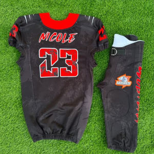 Sublimated Classical American Football Jersey, High Graphic American Football Jersey Set Full Uniform - Product Image 2