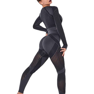 Ensemble de yoga pour femmes, nouvelle conception tendance, best-seller, couleur et taille personnalisées, ensemble de yoga de haute qualité en vente à bas prix - Product Image 6