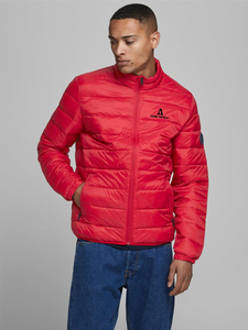 Chaqueta acolchada impermeable hecha a medida para hombre al por mayor, el último diseño más vendido con cierre de cremallera, cuello levantado transpirable - Product Image 2