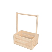 Regalo de Navidad para Amigos, Caja Organizadora de Madera Hecha a Mano para Frutas, Verduras y Archivos de Oficina