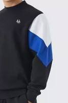 Sudadera con cuello redondo personalizada para hombre, calidad superior, novedad, manga larga, ropa de calle, diseño forrado, logotipo de sublimación, productos Huzaifa - Product Image 4