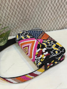 multicolor beaded shoulder <b>bag</b> Indian fully handcrafted for women luxury evening bridal <b>party</b> fashion accessory export wholesale - Product Image 3