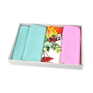Wholesale Reusable Eco-Friendly 150-250 Gsm Washable Dark Colors <b>Embroidered</b> Waffle Wave Cotton Sublimation Golf Striped Kitchen - Product Image 5