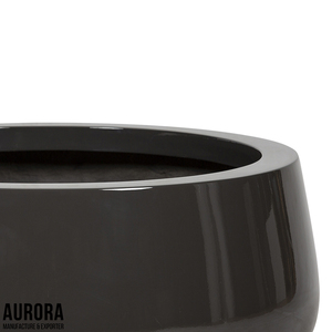 Pot de fleurs en fibre de verre moderne, léger, écologique, résistant aux UV, avec trou de drainage pour la décoration de jardin intérieur, prix compétitif - Product Image 6