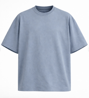 T-shirt à col roulé pour homme, 100 % coton tricoté, formel, uni, respirant, à manches courtes, imprimé en sérigraphie, vente en gros, impression personnalisée