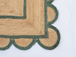 Tapis réversible de style bohème moderne tissé à la main tapis tressé en jute écologique tissé pour la maison-ensembles de tapis de chambre à coucher de porte - Product Image 5