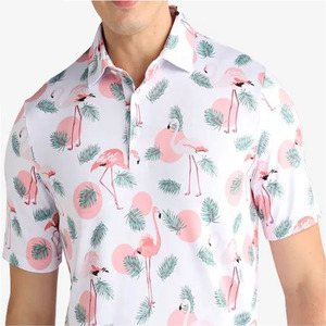 Camiseta de Golf de Alta Calidad para Hombre, Transpirable, de Jersey Sólido, con Logotipo Personalizado, Talla Grande, Manga Corta - Product Image 5