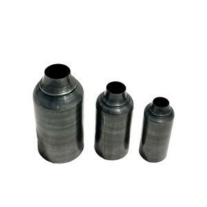 Jarrón de suelo de Metal niquelado, Juego de 3 macetas de exhibición de flores de boda de plata decorativas para el hogar, venta directa - Product Image 4