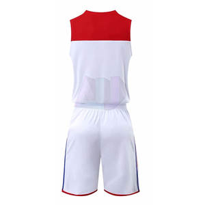 Conjuntos de Uniformes de Baloncesto Transpirables Personalizados con Número, Nombre y Logotipo Impresos, Adecuados para Deportes de Equipo - Product Image 3