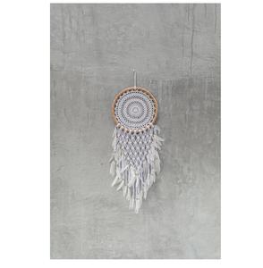 Art Deco moderno atrapasueños macramé colgante de pared hecho a mano para decoración del hogar-dormitorio sala de estar a precio mayorista - Product Image 1