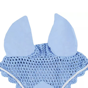 Voile anti-mouches pour cheval, bonnet d'oreille, filet d'oreille, crochet, logo personnalisé, produit équestre, bonnet d'oreille anti-mouches - Product Image 2
