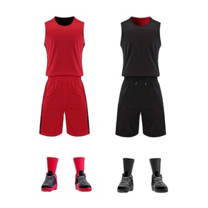 Uniforme de Baloncesto Deportivo Personalizado, Transpirable, Reversible, Ropa Deportiva, Talla Grande, Conjunto Personalizado de Manga Corta para Verano - Product Image 4