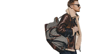 Nouveau design personnalisé OEM Sac polochon de voyage en cuir de grande capacité en toile Sac à dos Sac polochon de voyage étanche pour le sport - Product Image 6