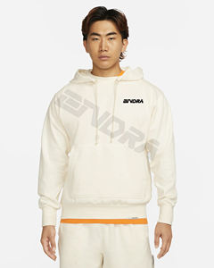 เสื้อฮู้ดโอเวอร์ไซส์สำหรับผู้ชายเสื้อฮู้ดผ้าฝ้ายฟอกสีพิมพ์ลายเปลวไฟกำหนดโลโก้ได้เอง - Product Image 1