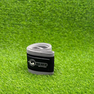 Bande de résistance pour les hanches en spandex/polyester antidérapante et hautement élastique pour l'entraînement physique, la musculation, l'exercice, personnalisable - Product Image 1