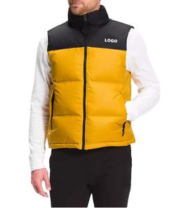 OEM ODM Men Casual Winter Warm Thick Stand Collar Breathable Quick Dry Knitted Life Vest Hot Sale Windproof Feature <b>Waistcoats</b> - Product Image 6