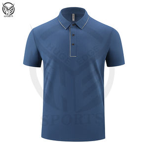 ผ้าฝ้ายถักลายกันยับสำหรับผู้ชายผ้าถักลาย100% PK-cotton ปักโลโก้ตามสั่งมีบริการ OEM สำหรับผู้ชาย - Product Image 3