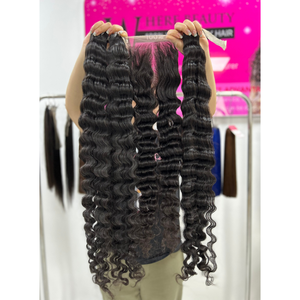 วิกผมดิบแบบลอนคลื่น100% ผมมนุษย์ไม่ผ่านกระบวนการจัดแนว - Product Image 4