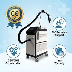 OEM/ODM -30 ° Enfriador Criogénico C para Alivio del Dolor, Máquina <span class=keywords><strong>de</strong></span> Enfriamiento <span class=keywords><strong>de</strong></span> Piel por Aire Frío para Máquinas <span class=keywords><strong>de</strong></span> CO2, Nd:YAG y Pico - Product Image 6
