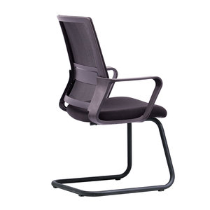 Silla de Conferencia Ergonómica con Reposacabezas Ajustable (Espuma Negra/Tela PP/Aluminio/PU) - Product Image 4