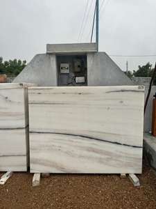 Authentic Makrana Marble Slabs Premium Quality Polished Modern Design for Luxury Interiors Customizable Sizes for Halls - Product Image 2