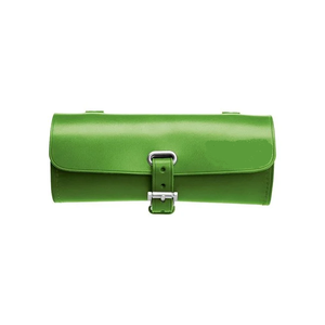 กระเป๋าเดินทางทรงอานรถจักรยานยนต์หนังสีน้ำตาล - Product Image 5