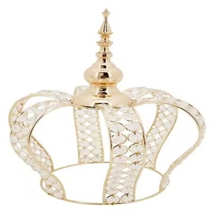 Clásico Metal Navidad Corona Mesa Centro de mesa Adorno de vacaciones Regalo de decoración del hogar - Product Image 4