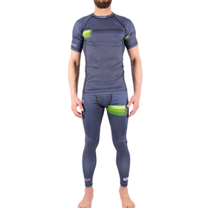Nouvelle arrivée sur mesure pour hommes Rash Guard manches longues MMA imprimé Logo Compression Sublimation Technique toile à manches courtes - Product Image 1