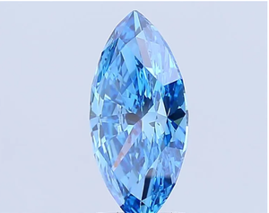 เพชรเลี้ยงในห้องปฏิบัติการทรงบริแอนท์คัท สีฟ้า น้ำหนัก 2.0 กะรัต เกรด VVS พร้อมใบรับรอง IGI ขนาด 12.77x6.97x4.21 มม. สำหรับจี้ แหวน สร้อยคอ ขายส่ง - Product Image 4